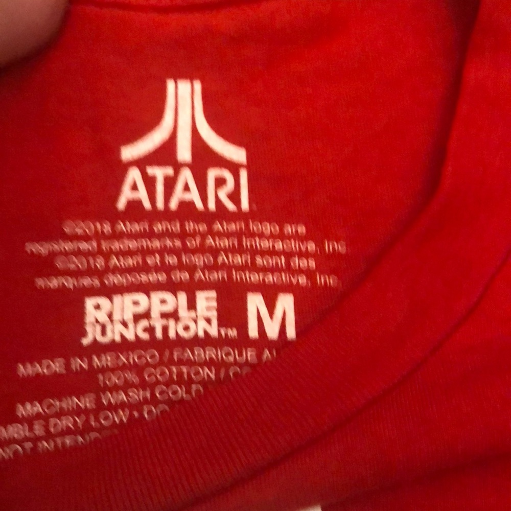 Authentic Atari Classic Logo Red T-Shirt Men’s M - Picture 3 of 3